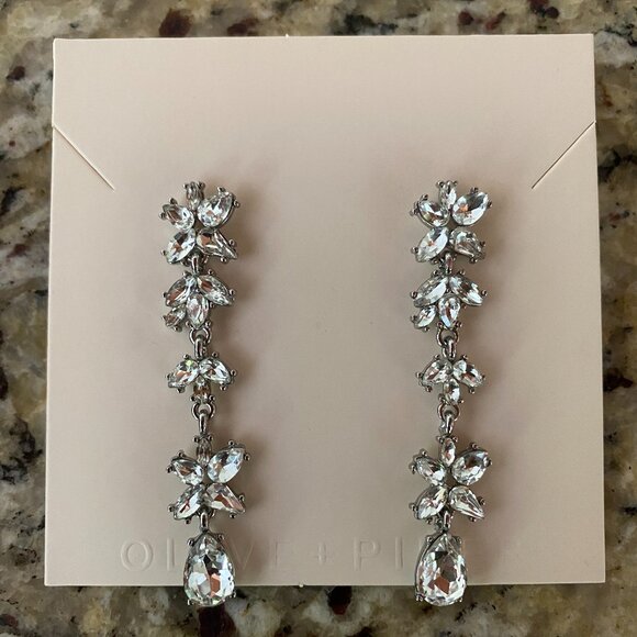 Olive + Piper Jewelry - Olive + Piper drop earrings bridal